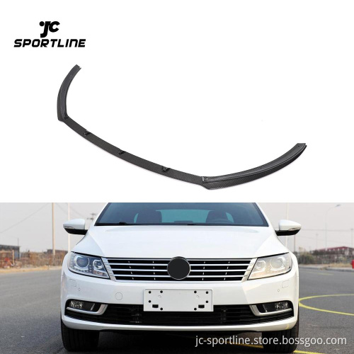 JC Style Front Bumper Lip Splitter for VW CC Sedan 4-Door 2013-2018